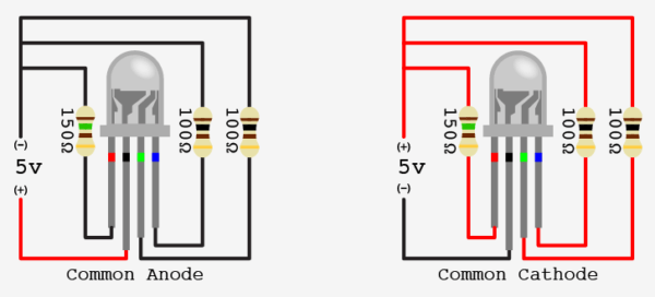 LED RGB ไดโอดเปล่งแสง แดง เขียว น้ำเงิน Tri-Color Emitting Diode 4pin 5mm #LED RGB (1 ตัว) - Image 3