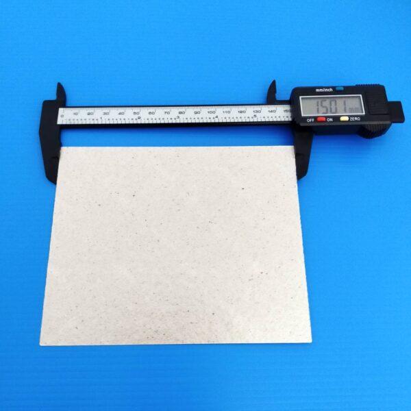 แผ่นไมก้า ไมก้า ตู้อบ เตาอบ ไมโครเวฟ Microwave Mica Plate Sheet 12cmx15cm หนา 0.4mm #แผ่นไมก้า (1 แผ่น) - Image 3