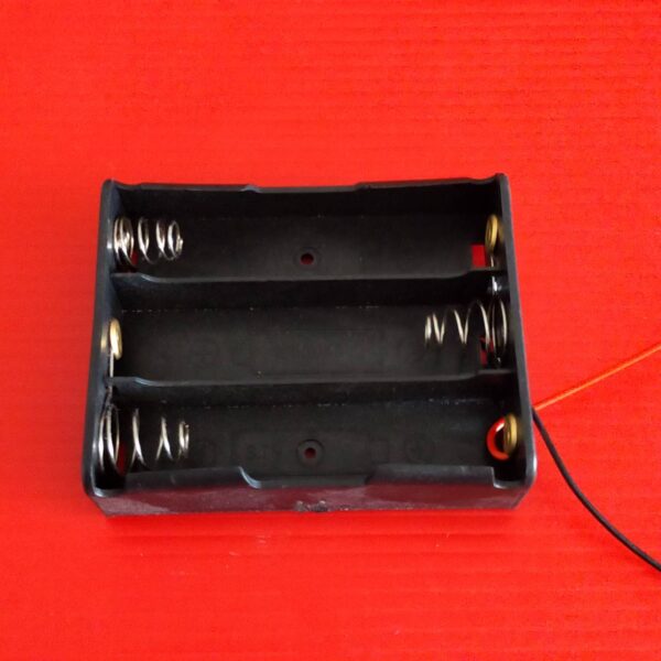 ช่องถ่าน แบต แบตเตอรี่ Battery Holder Case 18650 #รางถ่าน 18650 อนุกรม ไม่มีฝา (1 ตัว) - Image 4