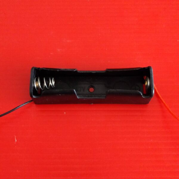 ช่องถ่าน แบต แบตเตอรี่ Battery Holder Case 18650 #รางถ่าน 18650 อนุกรม ไม่มีฝา (1 ตัว) - Image 2