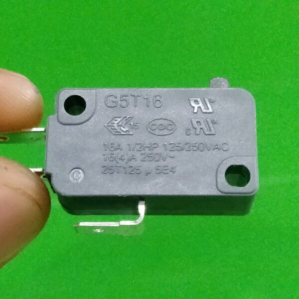 ไมโครสวิทช์ สวิทช์ Micro Switch 3pin 16A 250V G5T16 **ของแท้** #G5T16-0 Unionwell (1 ตัว) - Image 3