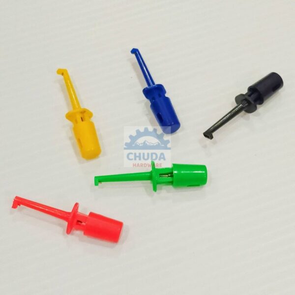 หัวคลิป คลิป โพรบ มิเตอร์ ตะขอ คลิปสปริง ทดสอบ PCB Hook Clip Test Probe #แบบ D (1 ตัว)