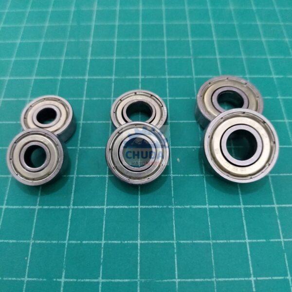 ตลับลูกปืน ลูกปืน แบริ่ง ล้อ ฝาเหล็ก Bearing แกน 8mm 698ZZ 628ZZ (1 ตัว)