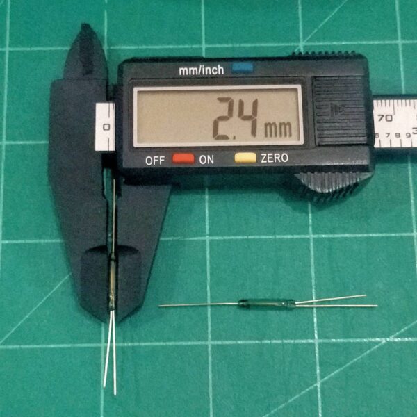สวิทช์ แม่เหล็ก เซ็นเซอร์สวิทช์ sensor switch 3 ขา 1NO 1NC #RS 2.4x14mm (1 ตัว) - Image 2