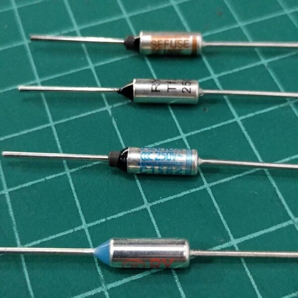 ฟิวส์ เทอร์โมฟิวส์ หม้อหุงข้าว กระติกน้ำร้อน เตารีด Thermal Fuse 10A 250V 65°C ถึง 145°C #MTF 10A (1 ตัว) - Image 2