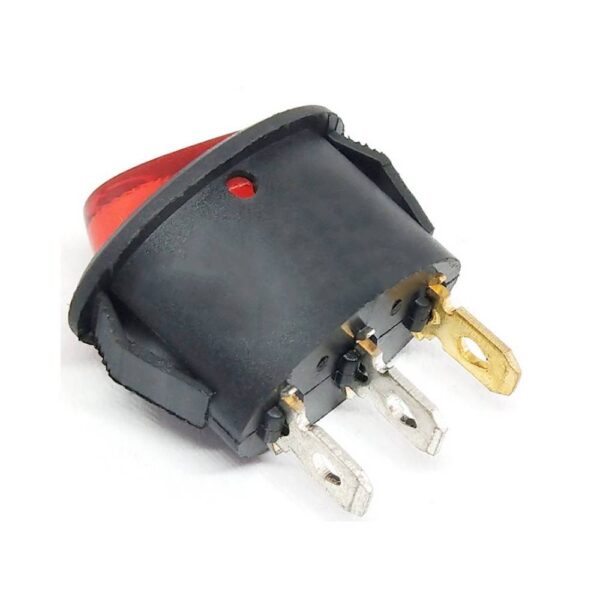 สวิทช์ วงรี รูปไข่ เปิด-ปิด กระดก Rocker Switch 2 ขา 3 ขา 6A 250V #สวิทช์วงรี (1 ตัว) - Image 4