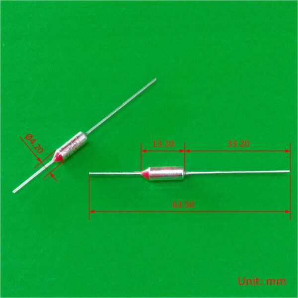 ฟิวส์ เทอร์โมฟิวส์ หม้อหุงข้าว กระติกน้ำร้อน เตารีด Thermal Fuse 10A 250V 65°C ถึง 145°C #MTF 10A (1 ตัว) - Image 4
