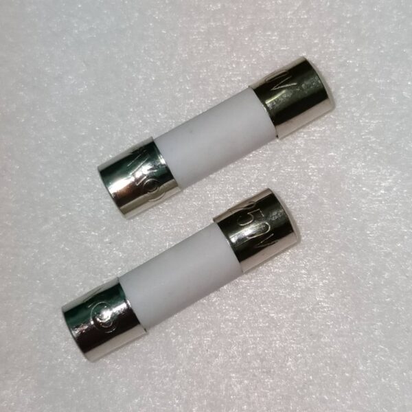 ฟิวส์ กระเบื้อง เซรามิค มาตรฐาน Fast blow Ceramic Fuse 5x20mm 250V 0.1A ถึง 30A #C5x20F-ST (1 ตัว) - Image 2