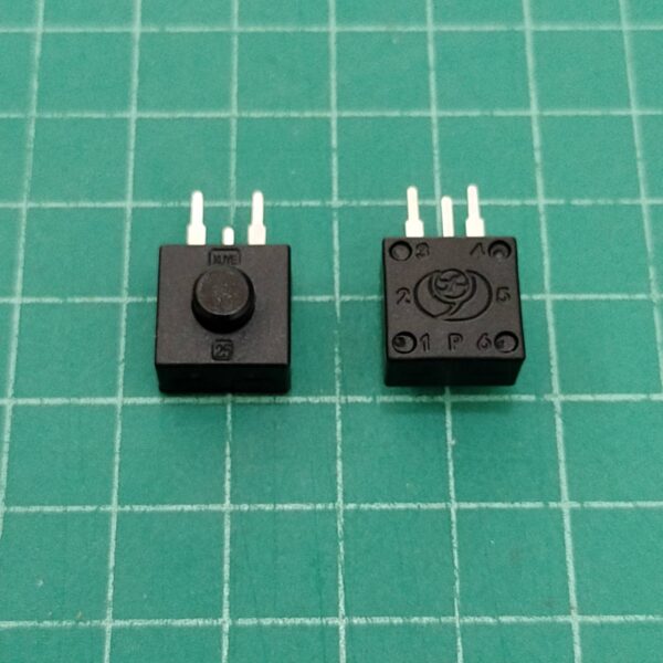 สวิทช์ ปุ่มกด ไฟฉาย Flashlight Switch ON-ON-OFF DIP 3 ขา 12x12x9mm กดข้าง #213WD (1 ตัว) - Image 2