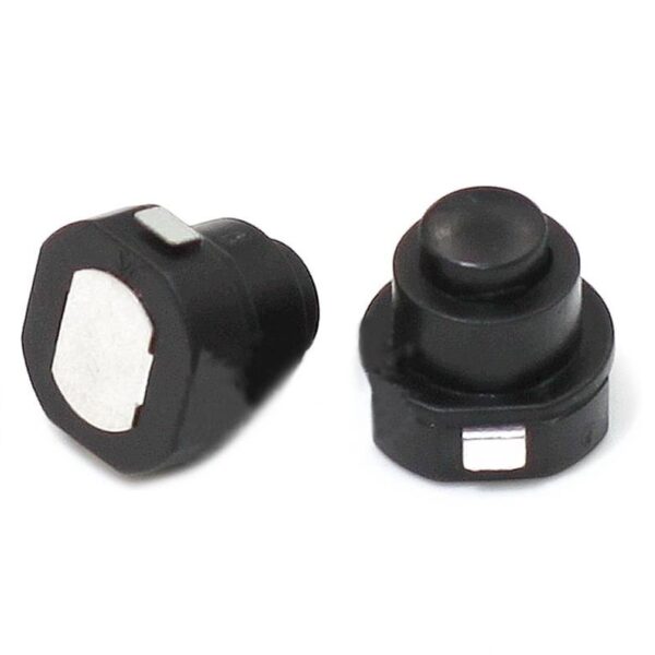 สวิทช์ ไฟฉาย ปุ่มกด Switch กดติด-กดดับ ON-OFF Flashlight Switch SMD 2 ขา พับ 10x10x11mm #KAN-10A (1 ตัว)