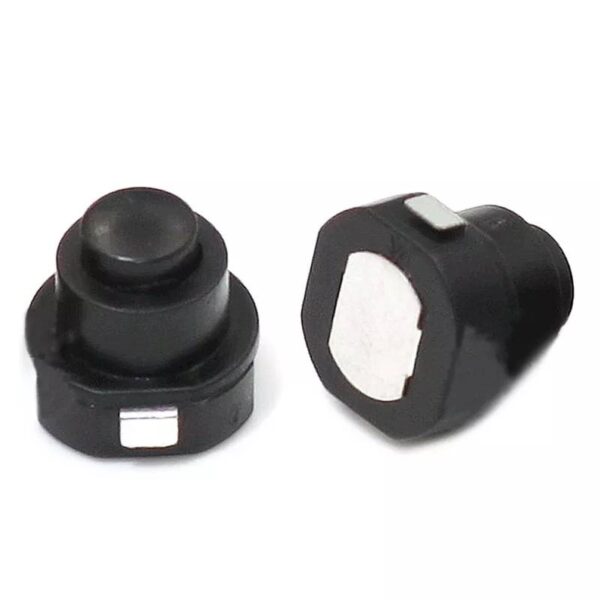 สวิทช์ ไฟฉาย ปุ่มกด Switch กดติด-กดดับ ON-OFF Flashlight Switch SMD 2 ขา พับ 10x10x11mm #KAN-10A (1 ตัว) - Image 2