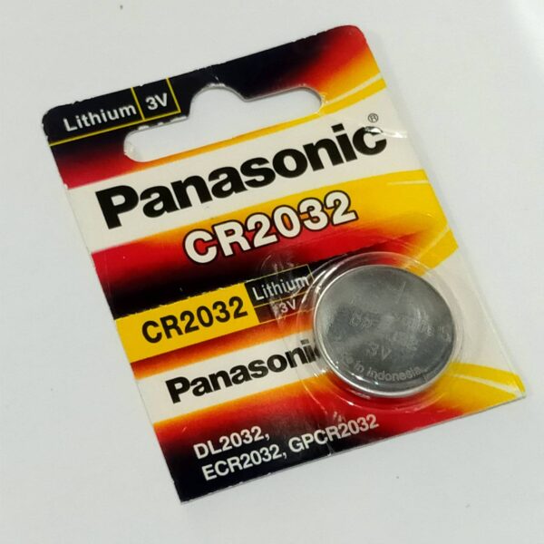 ถ่าน กระดุม แบต แบตเตอรี่ Panasonic Lithium Battery CR2016 CR2025 CR2032 3V #ถ่าน Panasonic (1 ตัว)