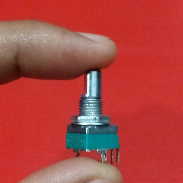 โวลลุ่ม วอลลุ่ม โพเทนชิโอมิเตอร์ Potentiometer R097 RK097 3 ขา แนวตั้ง แกน D 15mm B1K ถึง B1M #RK097N 3VD-15mm (1 ตัว) - Image 4