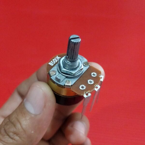 วอลลุ่ม โพเทนชิโอมิเตอร์ ความเร็ว ความร้อน เครื่องทำน้ำอุ่น Potentiometer แกน 20mm 3 ขา มีสวิทช์ #WH138-B20 (1 ตัว) - Image 3