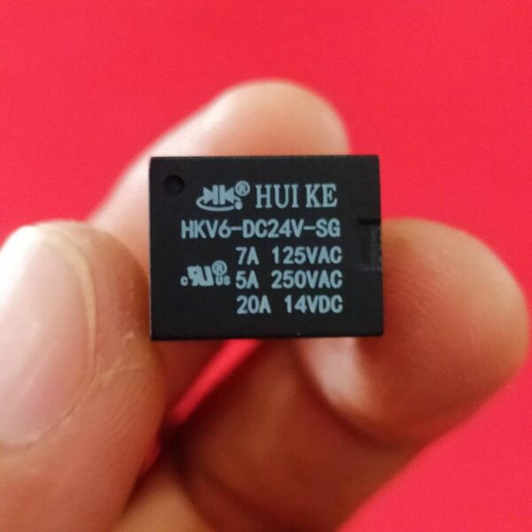 Relay รีเลย์ HUI KE 5VDC 12VDC 24VDC 5pin 5 ขา HKV6-DC5V-SG HKV6-DC12V-SG HKV6-DC24V-SG #HKV6 5P HUI KE (1 ตัว) - Image 4