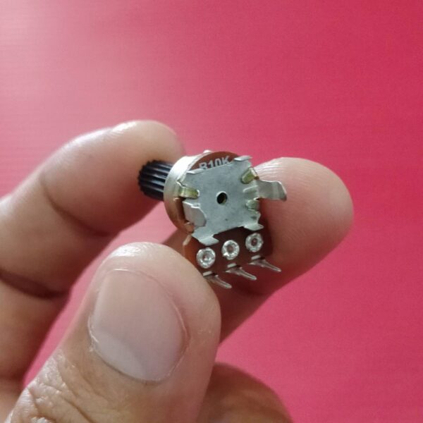 โวลลุ่ม วอลลุ่ม โพเทนชิโอมิเตอร์ Potentiometer 3 ขา แนวตั้ง 15mm B10K B50K B100K #R1212N 3VP-15mm (1 ตัว) - Image 3