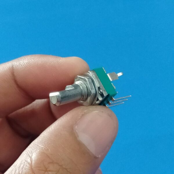 โวลลุ่ม วอลลุ่ม โพเทนชิโอมิเตอร์ Potentiometer R097 RK097 3 ขา แนวตั้ง แกน D 15mm B1K ถึง B1M #RK097N 3VD-15A (1 ตัว) - Image 4