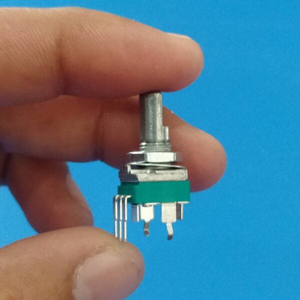 โวลลุ่ม วอลลุ่ม โพเทนชิโอมิเตอร์ Potentiometer R097 RK097 3 ขา แนวตั้ง แกน D 15mm B1K ถึง B1M #RK097N 3VD-15A (1 ตัว) - Image 3