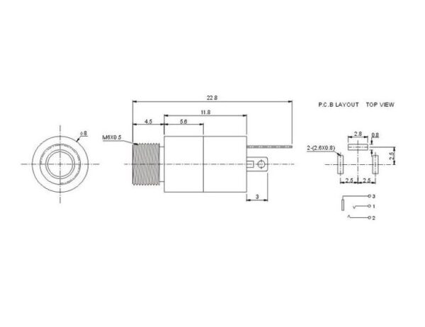 หัวแจ็ค แจ็ค ตัวเมีย ลำโพง เครื่องเสียง Audio Jack Video Jack Socket Plug #PJ392-3.5mm (1 ตัว) - Image 3