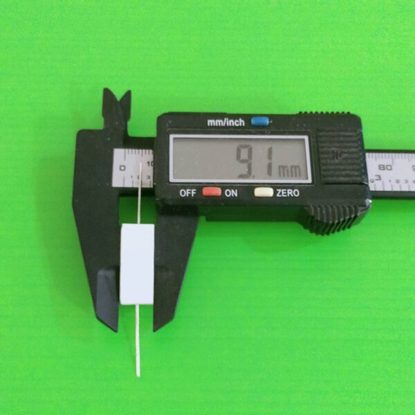 เซรามิค ซีเมนต์ ตัวต้านทาน R กระเบื้อง Ceramic Cement Resistor 5W 1K ถึง 200K #CR 5W (1 ตัว) - Image 5