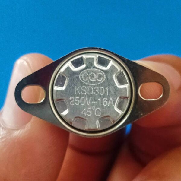 เทอร์โมสตัท สวิทช์ ควบคุม อุณหภูมิ ความร้อน Thermostat KSD301 250V 45°C 70°C 85°C NC #KSD301-F NC (1 ตัว) - Image 4