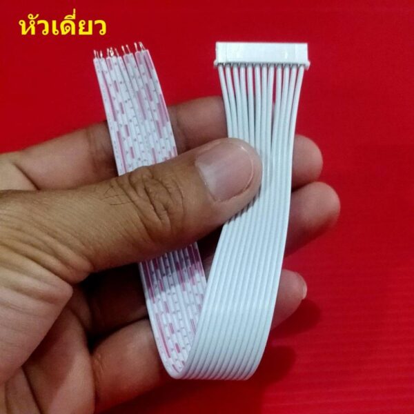 JST Plug สายแบต สายปลั๊ก สาย ตัวเมีย หัวคู่-ตรง PH2.0 Female Connector 2P ถึง 12P #แบบ L 20cm (1 เส้น) - Image 5