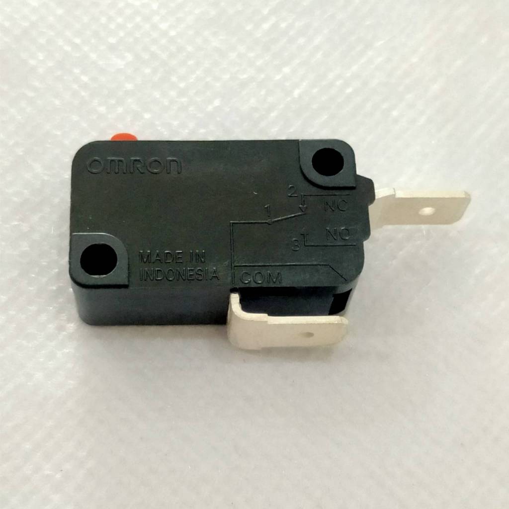 สวิทช์ ไมโครสวิทช์ Omron Micro Switch 2 ขา 1NC กดดับ-ปล่อยติด 21A 250VAC ของแท้ #V-21-2C6 Omron (1 ตัว) - Image 3
